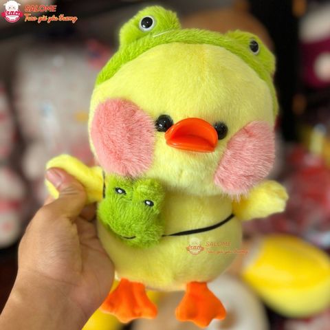  Gấu bông con vịt nhí 20cm mỏ nhựa 