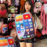  Điên thoại ip 17 nhồi bông 