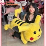  Gấu Bông Pikachu Nằm Dễ Thương To Khổng Lồ 