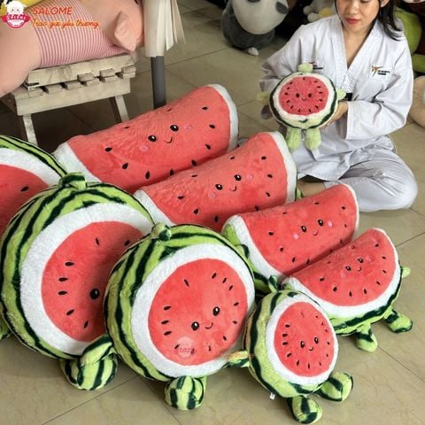  Gấu bông dưa hấu tròn vui ve SALOME 