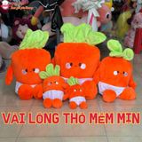  Gấu bông cà rốt mặc bỉm, thú bông carot mặc quần dễ thương 