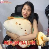  Gấu bông sandwich tam giác dễ thương ôm ngủ 