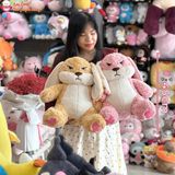  Gấu bông thỏ mặt quạu 