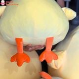  Gấu bông Gà vàng mặt thộn. Gà tròn cute 