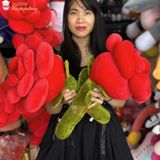  Gấu bông hoa hồng đỏ khổng lồ quà tặng 20/10 