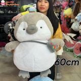  Gấu bông chim cánh cụt đeo túi 