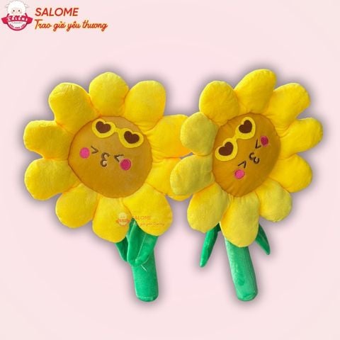  Hoa hướng dương nhồi bông mặt dễ thương 