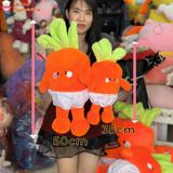  Gấu bông cà rốt mặc bỉm, thú bông carot mặc quần dễ thương 