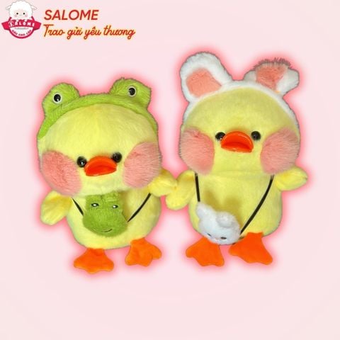 Gấu bông con vịt nhí 20cm mỏ nhựa