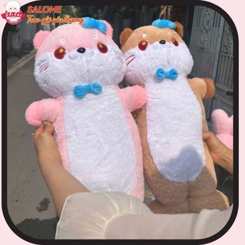  Gấu bông con mèo nơ cá ôm ngủ 