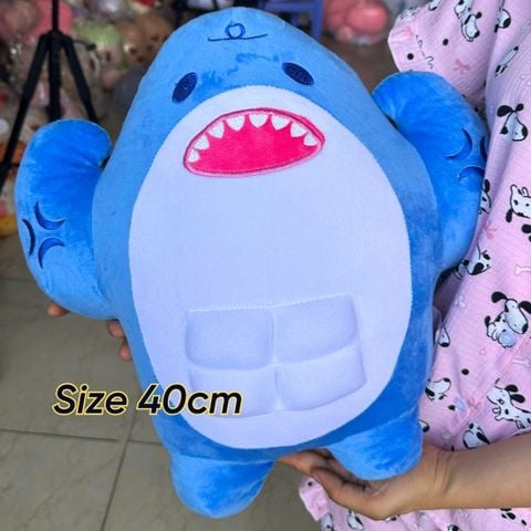  Gấu bông cá mập cơ bắp 