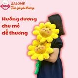  Hoa hướng dương nhồi bông mặt dễ thương 