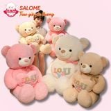  Gấu bông teddy ôm tim 
