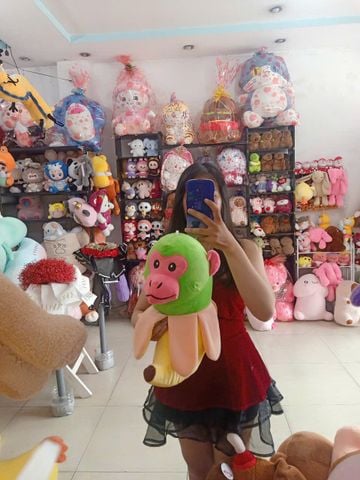  Gấu bông cá mập ba chân tung tung tung khỉ chuối ếch bánh xe 