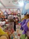  Gấu bông thỏ bunny tai dài mặc áo len dễ thương 