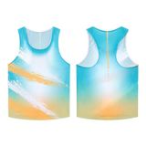 Adam gradient singlet in chuyển màu, vải siêu nhẹ, hỗ trợ ngăn ngừa tia UV-AP07 