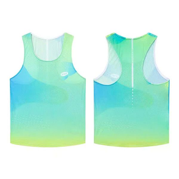  Bonding ombre singlet in chuyển màu, không đường may, vải siêu nhẹ, hỗ trợ ngăn ngừa tia UV-AP06 