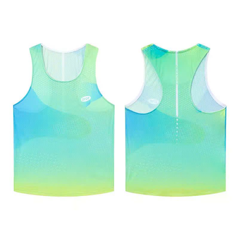  Bonding ombre singlet in chuyển màu, không đường may, vải siêu nhẹ, hỗ trợ ngăn ngừa tia UV-AP06 