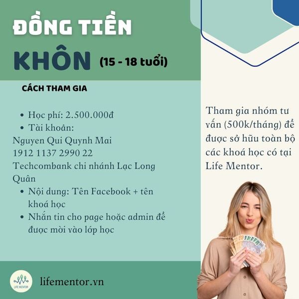  Đồng Tiền Khôn (15 - 18 tuổi) 