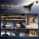  Máy hút bụi lau nhà cầm tay Dreame H16 FlexReach 