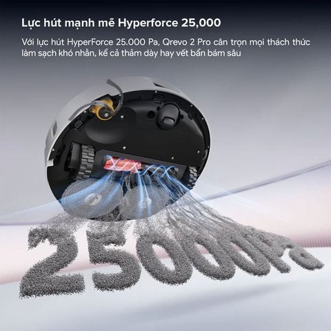  Robot hút bụi lau nhà Roborock Qrevo 2 Pro 