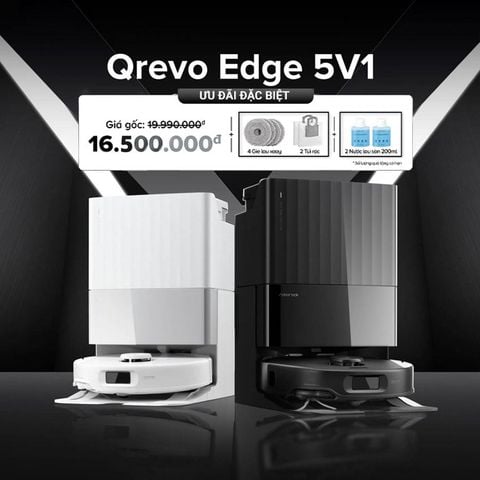  Robot hút bụi lau nhà Roborock Qrevo Edge 5V1 