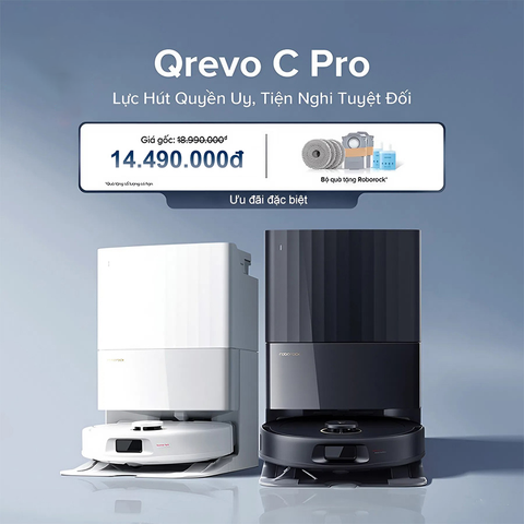  Robot hút bụi lau nhà Roborock Q Revo C Pro 