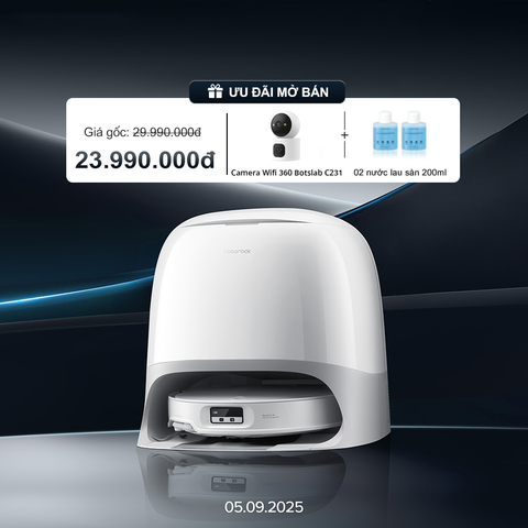  Robot hút bụi lau nhà Roborock Q Revo Curv 2 Pro 