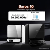  Robot hút bụi lau nhà Roborock Saros 10 