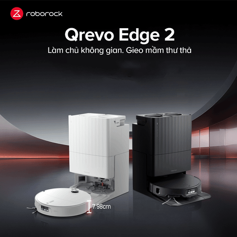  Robot hút bụi lau nhà Roborock Qrevo Edge 2 