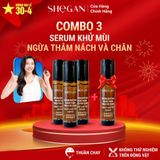  (MUA 3 TẶNG 1) Combo 3 Chai Serum Khử Mùi Ngừa Thâm Nách Và Chân SHeGAN 