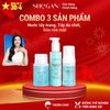  Combo Sữa rửa mặt, Nước tẩy trang & Tẩy da chết muối biển xanh SHeGAN 