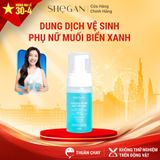  (CHE TÊN) Dung Dịch Vệ Sinh Muối Biển Xanh SHeGAN-Blue Sea Salt Intimate Cleansing Foam (100ml) 