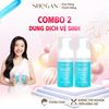  Combo 2 chai dung dịch vệ sinh muối biển xanh (100ml) 