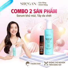 Combo Tẩy da chết & Serum khử mùi ngừa thâm