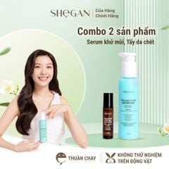 Combo Tẩy da chết & Serum khử mùi ngừa thâm