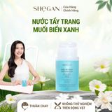 Nước tẩy trang muối biển xanh SHeGAN (150ml) 