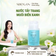 Nước tẩy trang muối biển xanh SHeGAN (150ml)