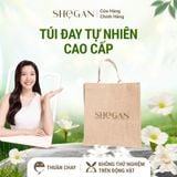  Túi đay tự nhiên cao cấp SHeGAN – Thân thiện môi trường, có nút bấm, tiện lợi, cứng cáp, có đệm đáy túi giữ form túi 