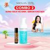  Combo Dung dịch vệ sinh muối biển xanh & Serum khử mùi mờ thâm nách và chân SHeGAN 