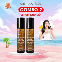 Combo 2 chai serum khử mùi mờ thâm nách và chân (9ml)