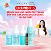  Combo đặc biệt SHeGAN - Sữa rửa mặt, Nước tẩy trang, Tẩy da chết, Dung dịch vệ sinh muối biển xanh, Serum khử mùi 