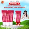  (MUA 3 TẶNG 1) Combo 3 Serum Dưỡng Hồng, Ngừa Khô, Mờ Thâm Môi Dâu Tây 6g - Dưỡng môi, Làm Mềm Môi, Giúp Môi Hồng, Son Dưỡng 
