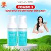  Combo 2 chai dung dịch vệ sinh muối biển xanh (100ml) 