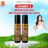  Combo 2 chai serum khử mùi mờ thâm nách và chân (9ml) 