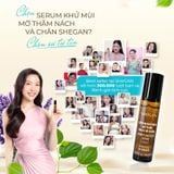  (MUA 3 TẶNG 1) Combo 3 Chai Serum Khử Mùi Mờ Thâm Nách Và Chân SHeGAN 