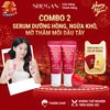  (TẶNG BAO LÌ XÌ) Combo 2 Tuýp Serum Dưỡng Hồng, Ngừa Khô, Mờ Thâm Môi Dâu Tây 6g - Mềm Môi, Hồng  Môi Tự Nhiên, Căng Mọng, Không Chứa Chì 