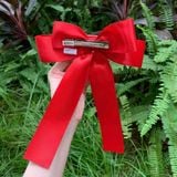  Kẹp Nơ Satin Cao Cấp SHeGAN - Quốc Kỳ Việt Nam 