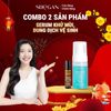  Combo Dung dịch vệ sinh muối biển xanh & Serum khử mùi ngừa thâm nách và chân SHeGAN 