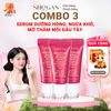  (TẶNG NGỰA GAN 2026 MẪU NGẪU NHIÊN) Combo 3 Serum Dưỡng Hồng, Ngừa Khô, Mờ Thâm Môi Dâu Tây 6g 